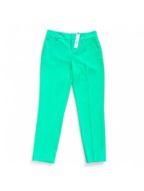 NWT Alice + Olivia Mint Kelly Green Ankle Trousers Size 0